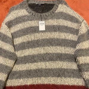 John Varvatos Grey Heather sweater